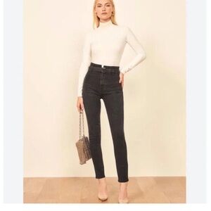 NEW NWT Reformation Kayo High & Skinny Erie Jeans size 24